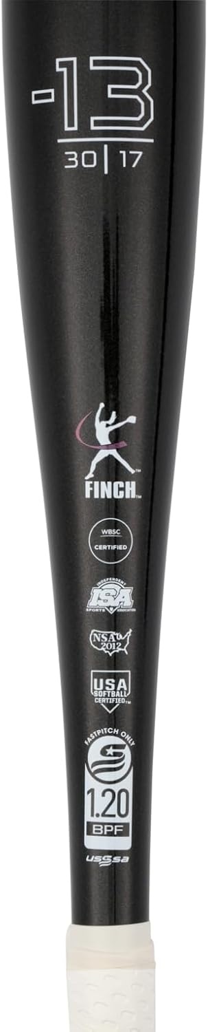 image:imageMizuno Finch Fastpitch Softball Bat 13 Womens Aluminum Fast Pitch BAT BLK Iridescent 17OZ31
