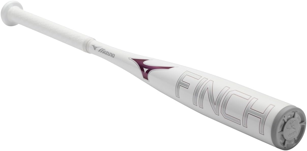 image:imageMizuno Finch Youth Tee Ball Softball Bat 13 Youth Girls Aluminum Fast Pitch BAT WhiteIridescent 12OZ25