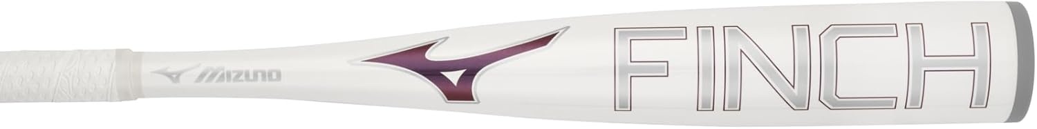 image:imageMizuno Finch Youth Tee Ball Softball Bat 13 Youth Girls Aluminum Fast Pitch BAT WhiteIridescent 12OZ25