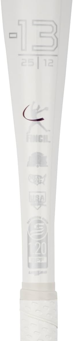 image:imageMizuno Finch Youth Tee Ball Softball Bat 13 Youth Girls Aluminum Fast Pitch BAT WhiteIridescent 12OZ25