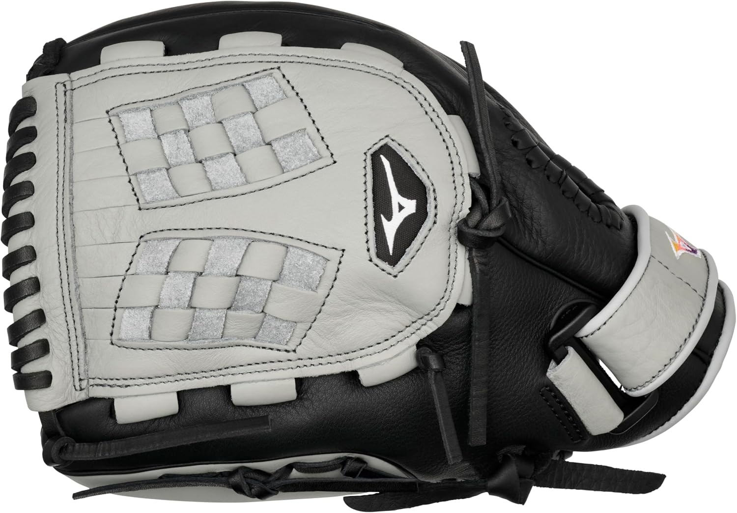 image:imageMizuno Franchise FastpitchTartan Web GreyBlack