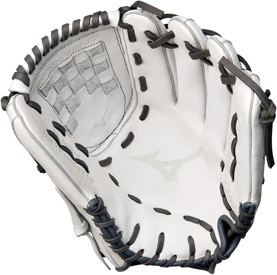 image:imageMizuno GMVP1200PF4W MVP Prime Fastpitch Softball Glove 12 Tartan Web Right Hand Throw WHITEGREY