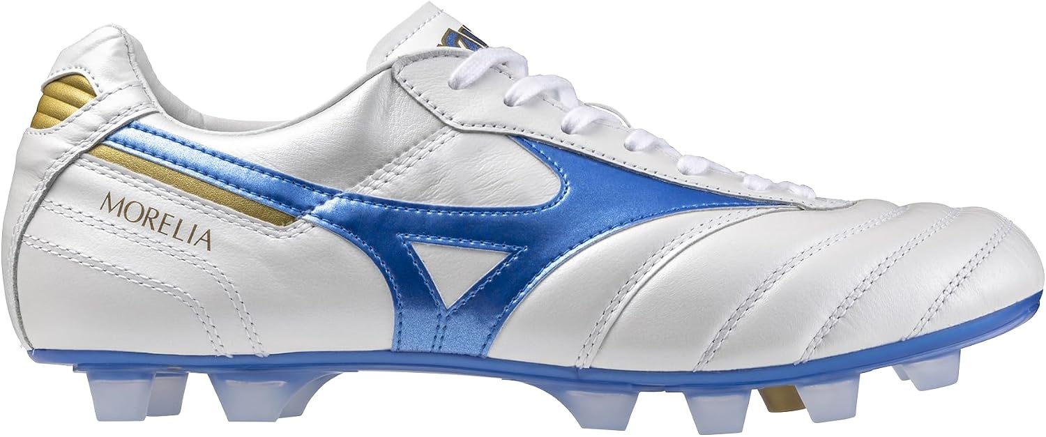 image:imageMizuno Mens Morelia II Made in Japan Soccer ShoeWhiteMugen Blue