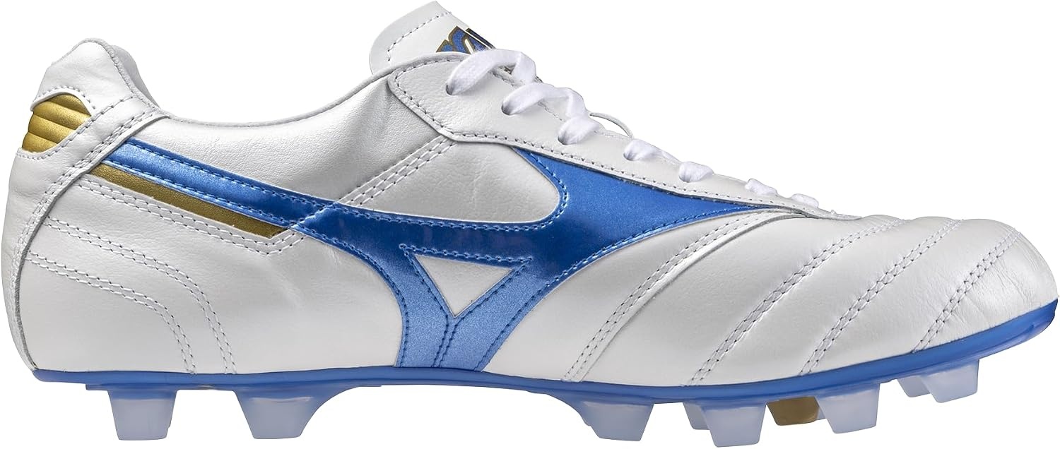 image:imageMizuno Mens Morelia II Made in Japan Soccer ShoeWhiteMugen Blue