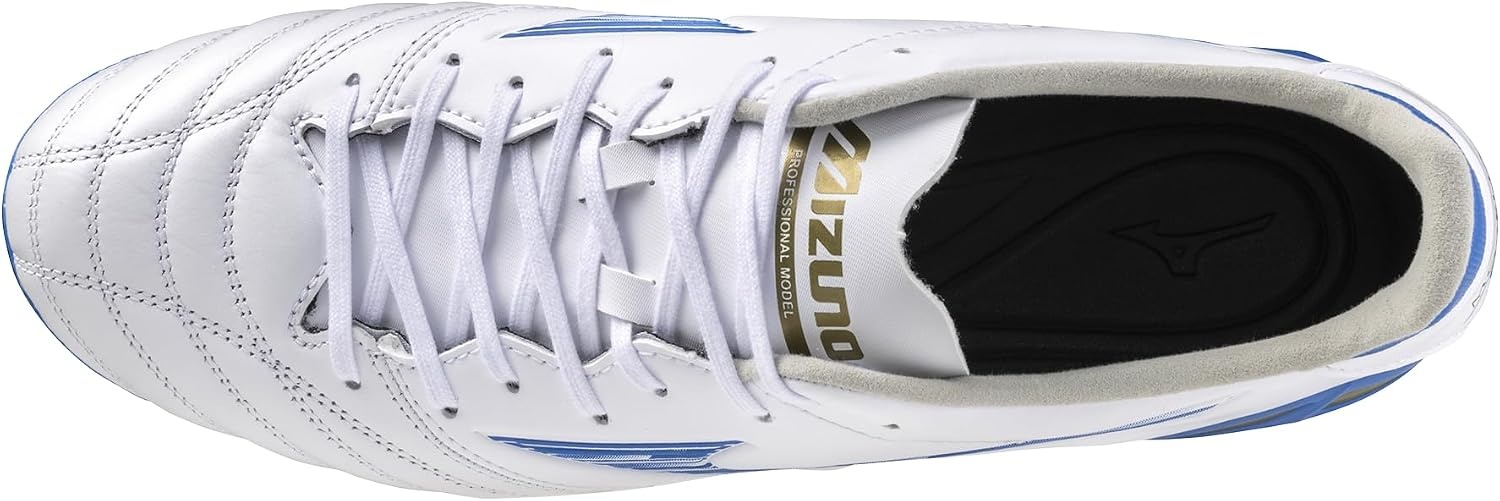 image:imageMizuno Mens Morelia Neo IV Pro Kl Soccer ShoeWhiteMugen Blue