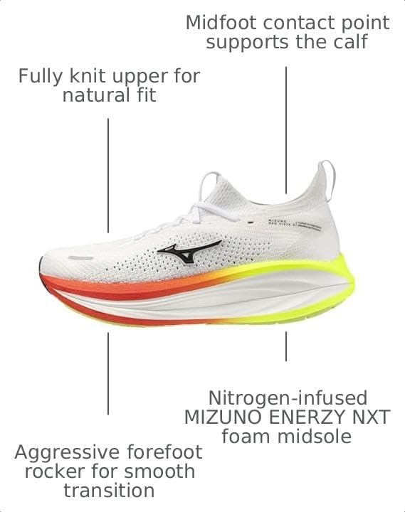 image:imageMizuno Mens Neo Vista 3 MensWhiteBlack