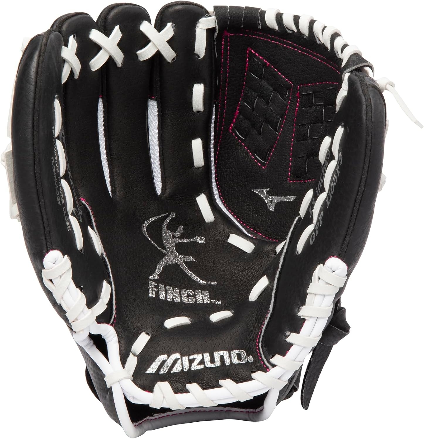 image:imageMizuno Prospect Finch YouthWhiteBlackPink Trident Web
