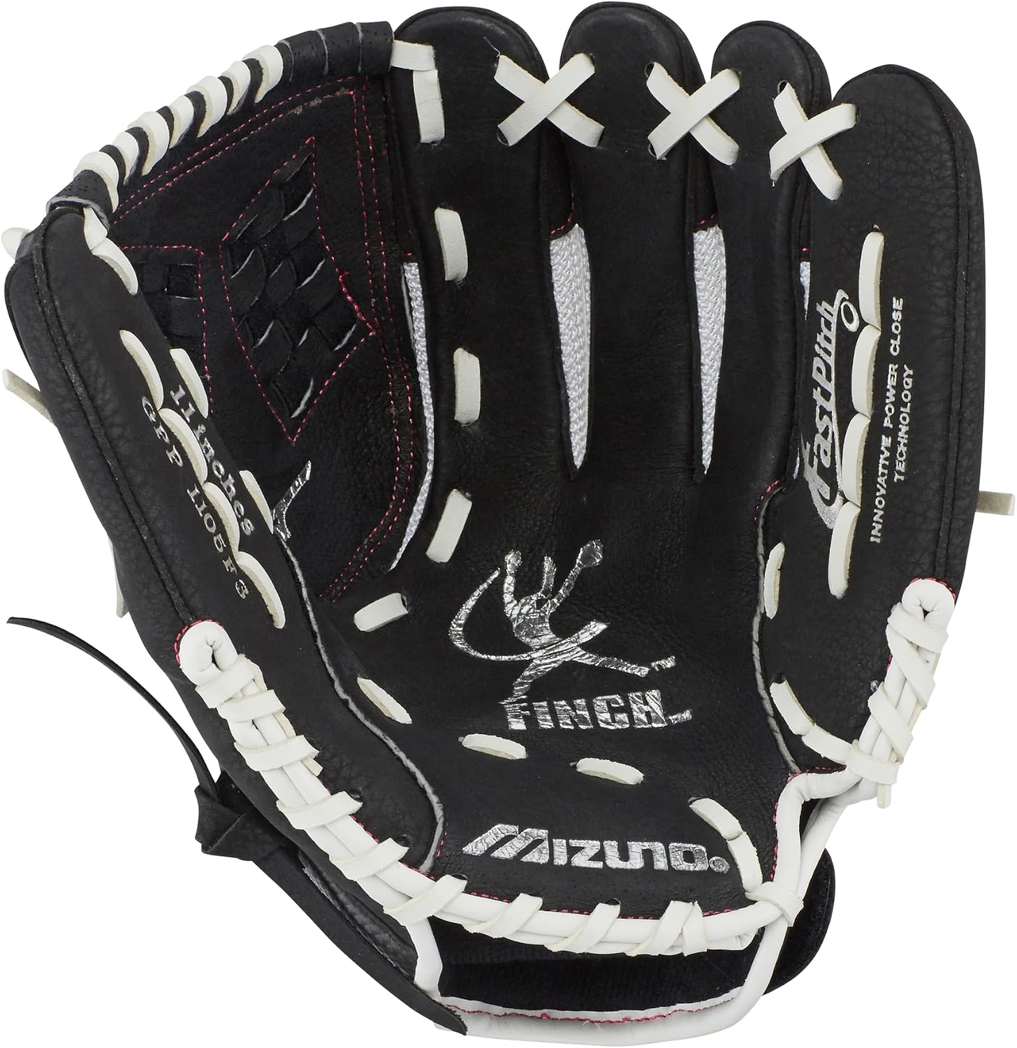 image:imageMizuno Prospect Finch YouthWhiteBlackPink Trident Web