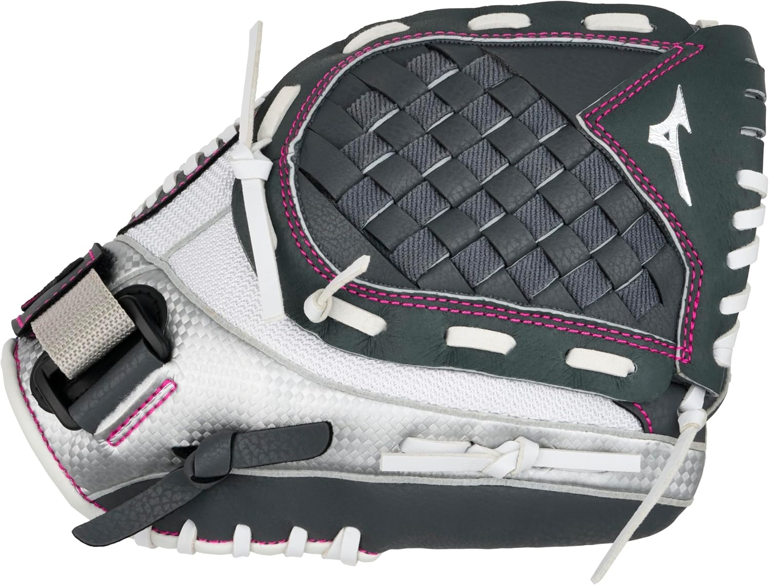 image:imageMizuno Prospect Finch YouthWhiteGrey Trident Web