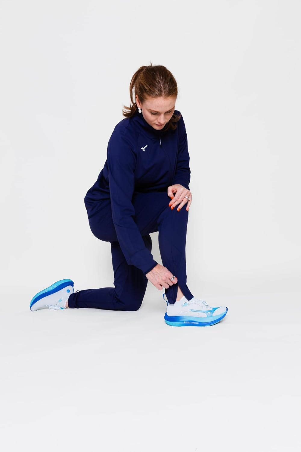 image:imageMizuno Unisex Adult Unisex Alpha X Sport JoggerNavy
