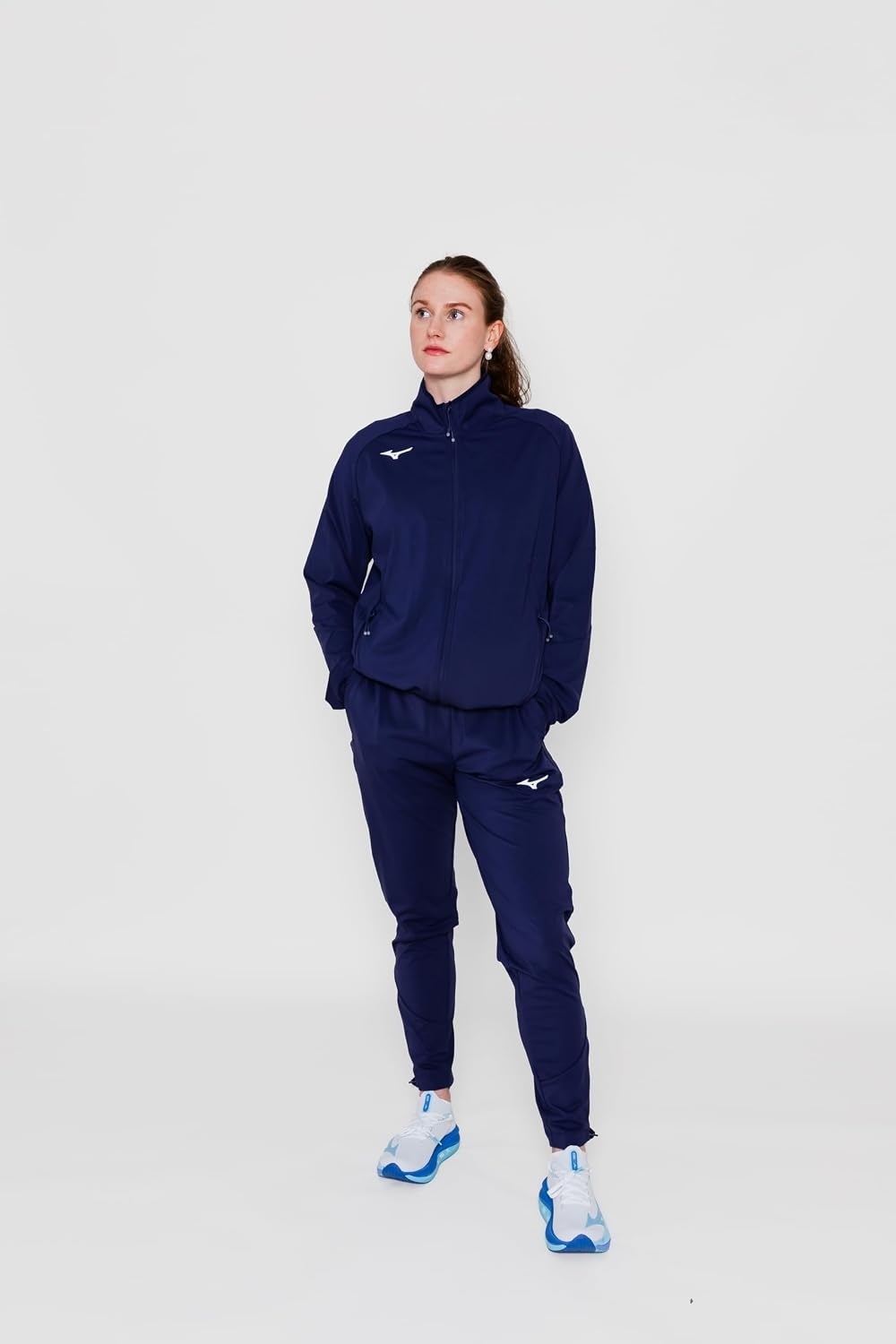 image:imageMizuno Unisex Adult Unisex Alpha X Sport JoggerNavy