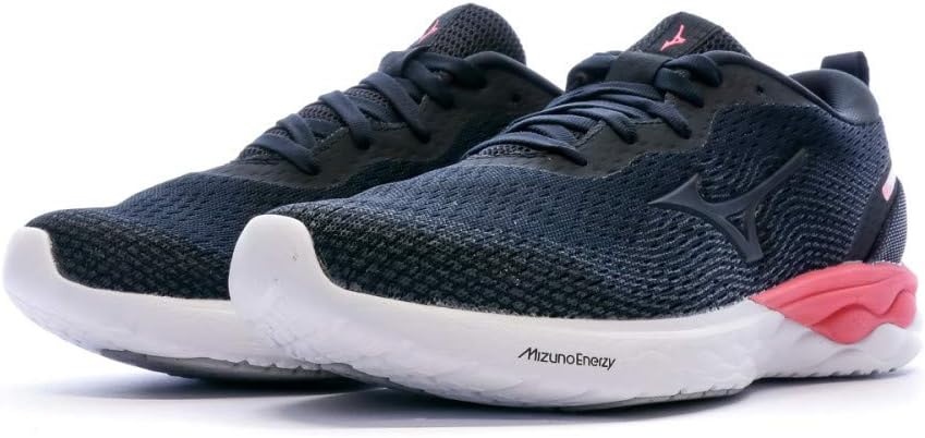 image:imageMizuno Unisex Adult Wave Revolt 2Black Black Diva Pink