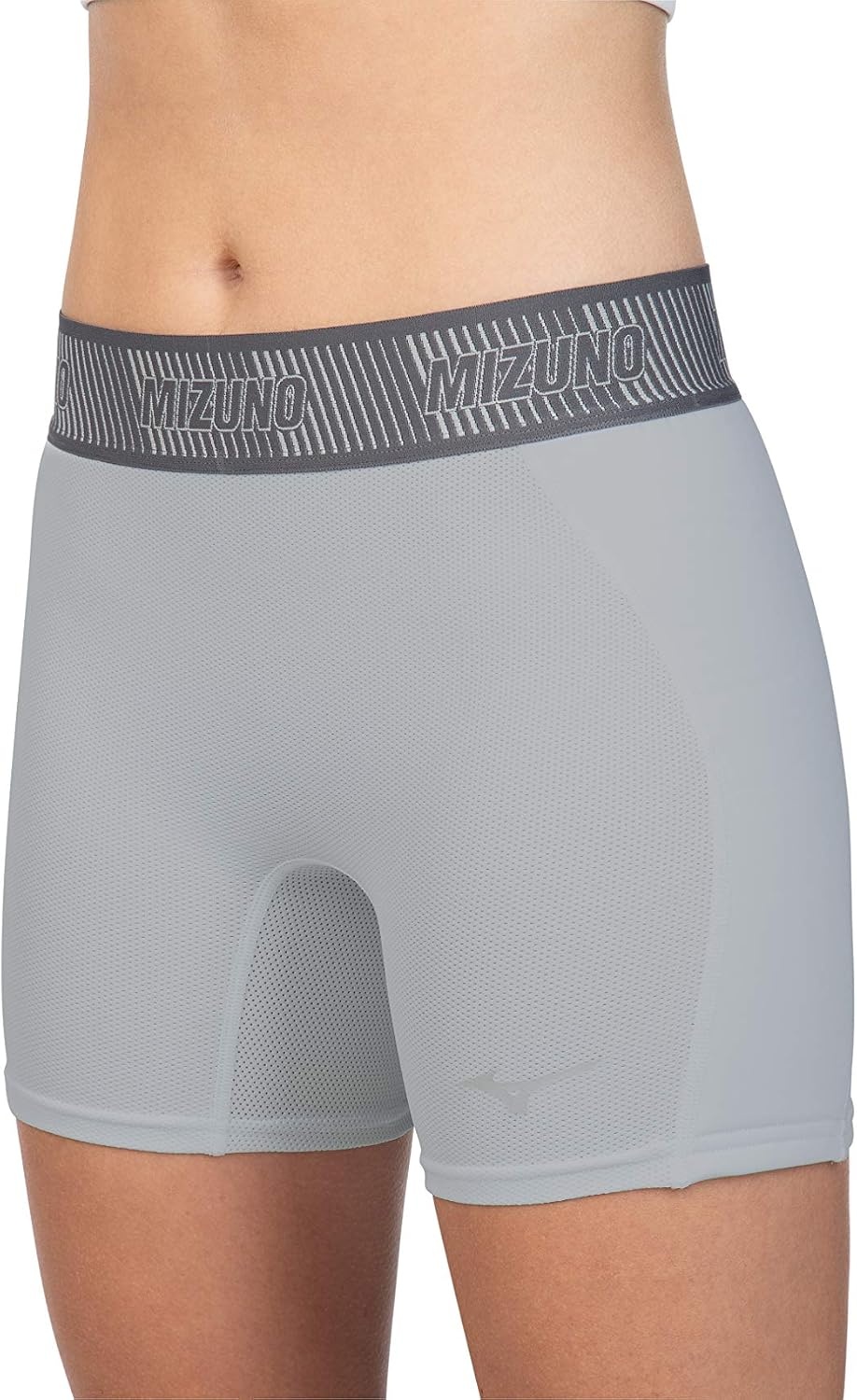 image:imageMizuno Womens Aero Vent Padded Sliding ShortGrey
