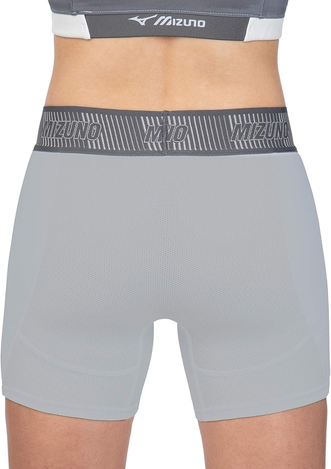 image:imageMizuno Womens Aero Vent Padded Sliding ShortGrey