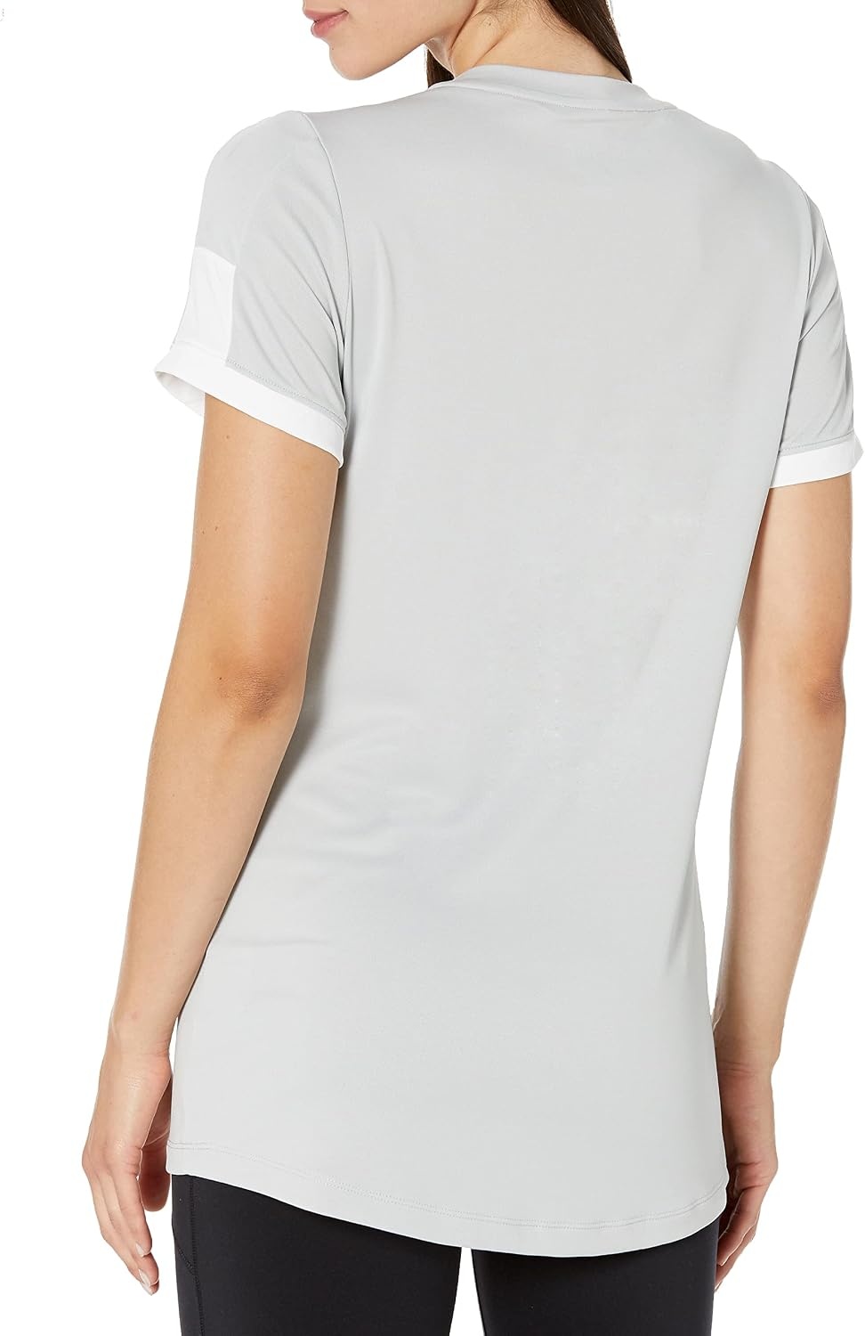 image:imageMizuno Womens Aerolite VNeck JerseyGreywhite