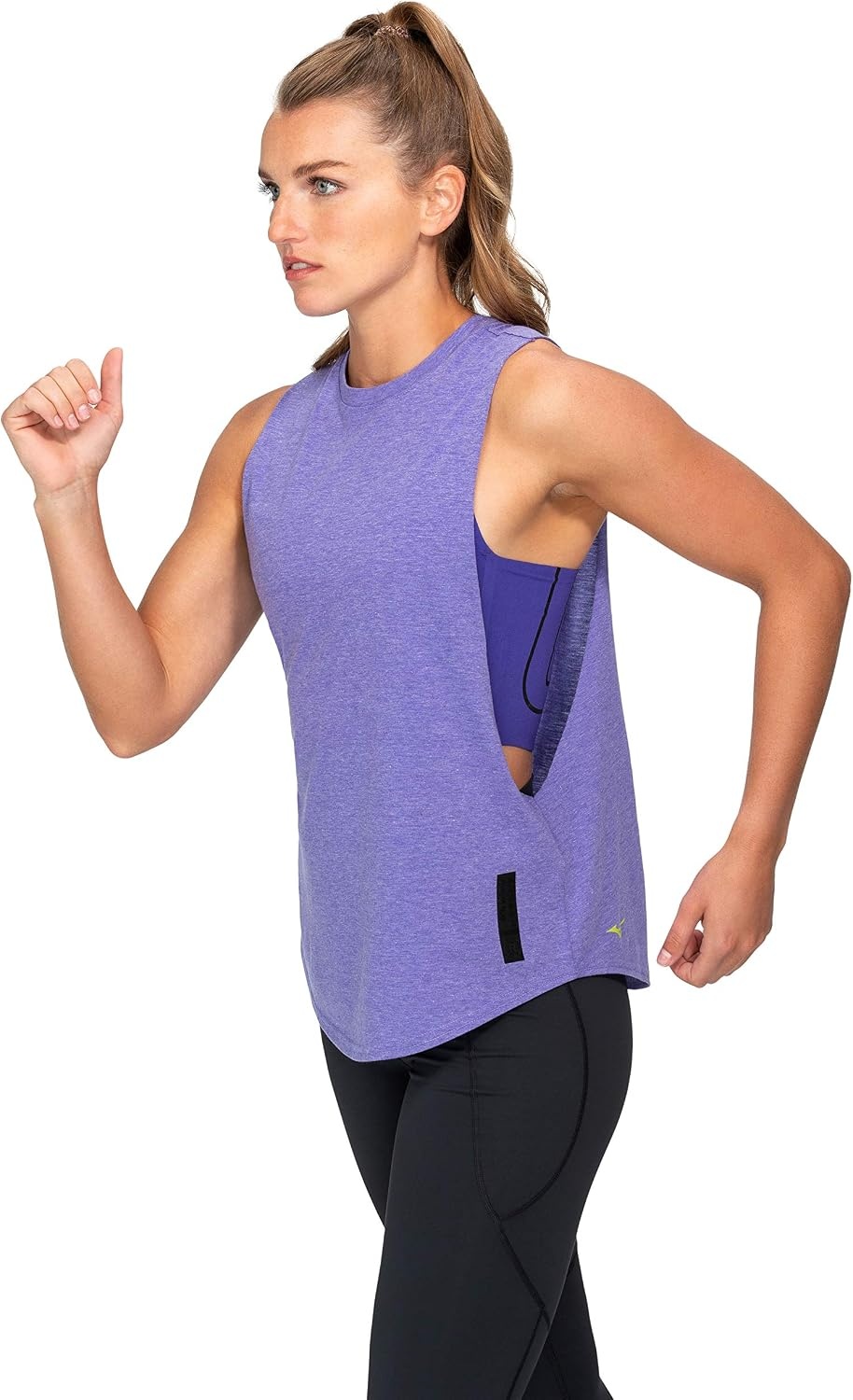 image:imageMizuno Womens Exercise Armbar Tank TopDeep Blue