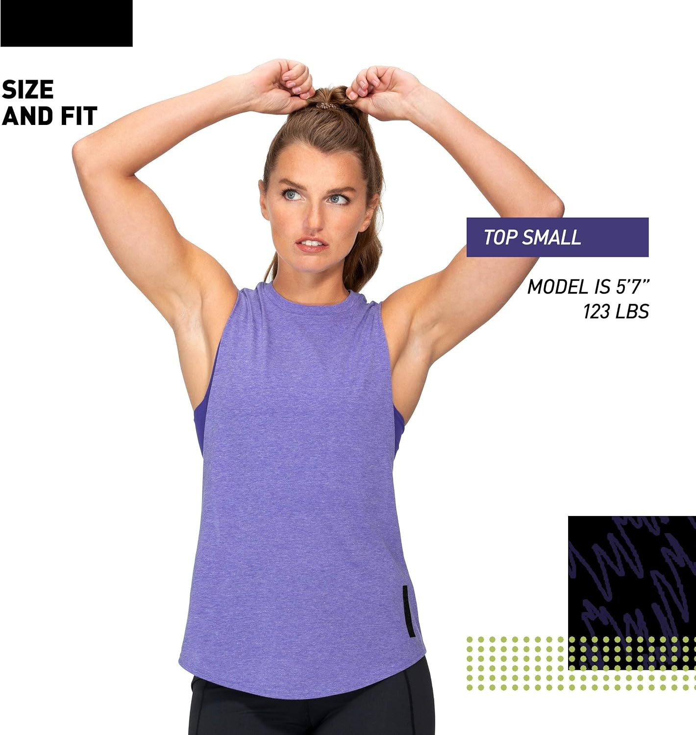 image:imageMizuno Womens Exercise Armbar Tank TopDeep Blue