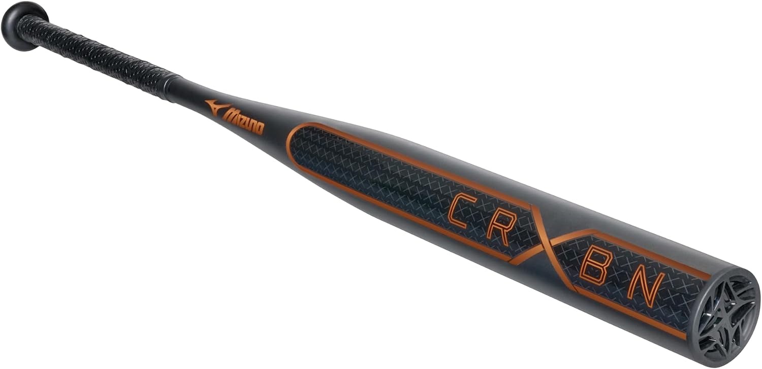 image:imageMizuno Womens F26CRBN X 10 Fastpitch Softball Bat BlackBlazing Orange 31 Inches