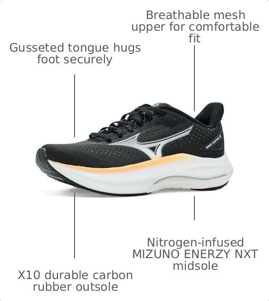 image:imageMizuno Womens Wave Inspire 22BlackWhite