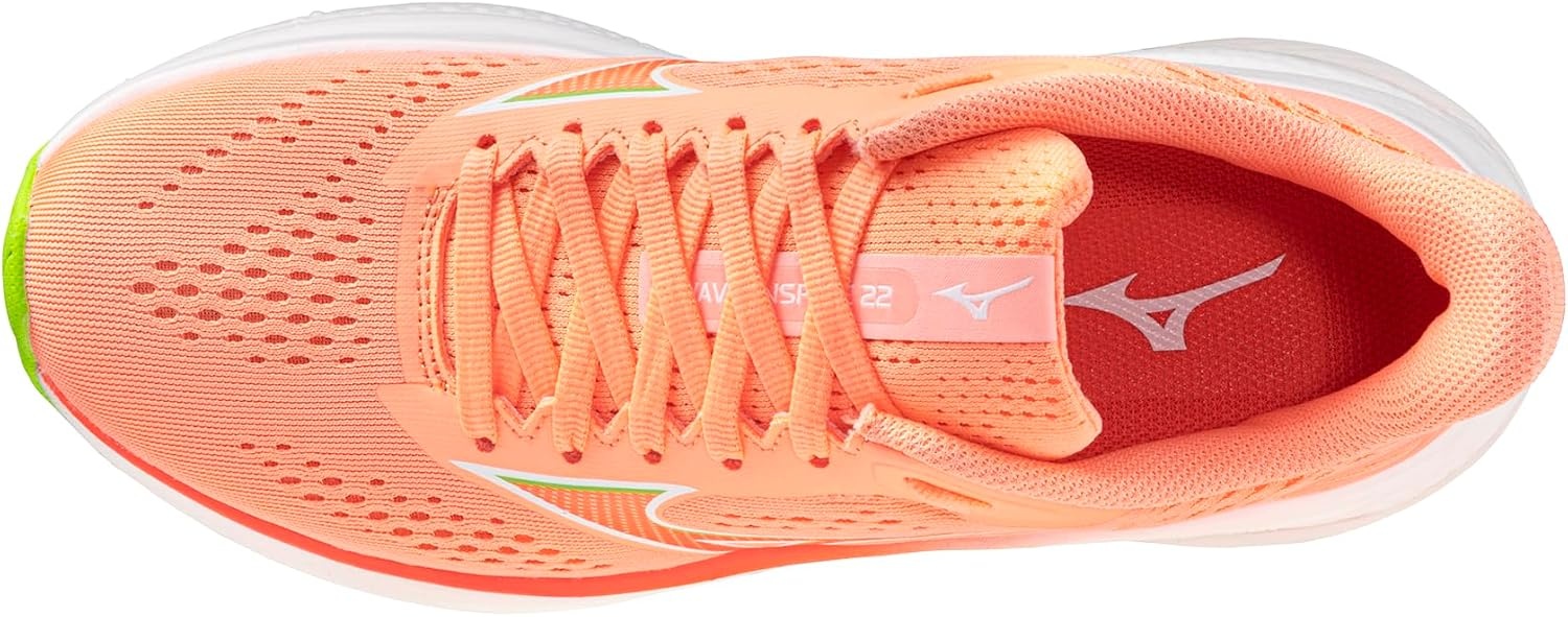 image:imageMizuno Womens Wave Inspire 22Flamingo Coraljasmine Green