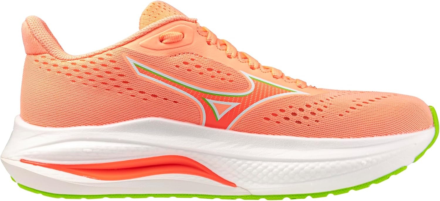 image:imageMizuno Womens Wave Inspire 22Flamingo Coraljasmine Green
