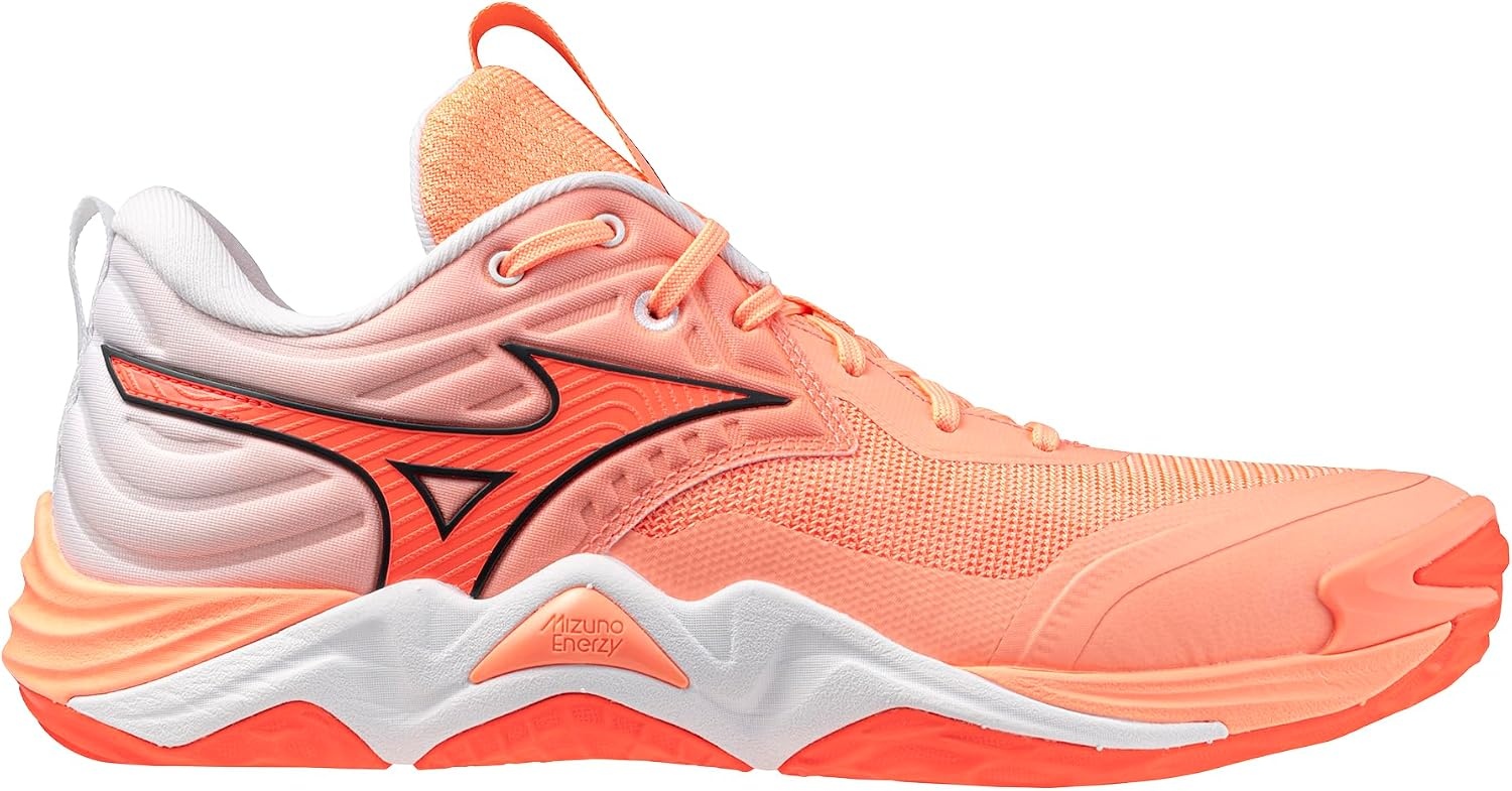image:imageMizuno Womens Wave Momentum 4 Elite UnisexCorallava Orange