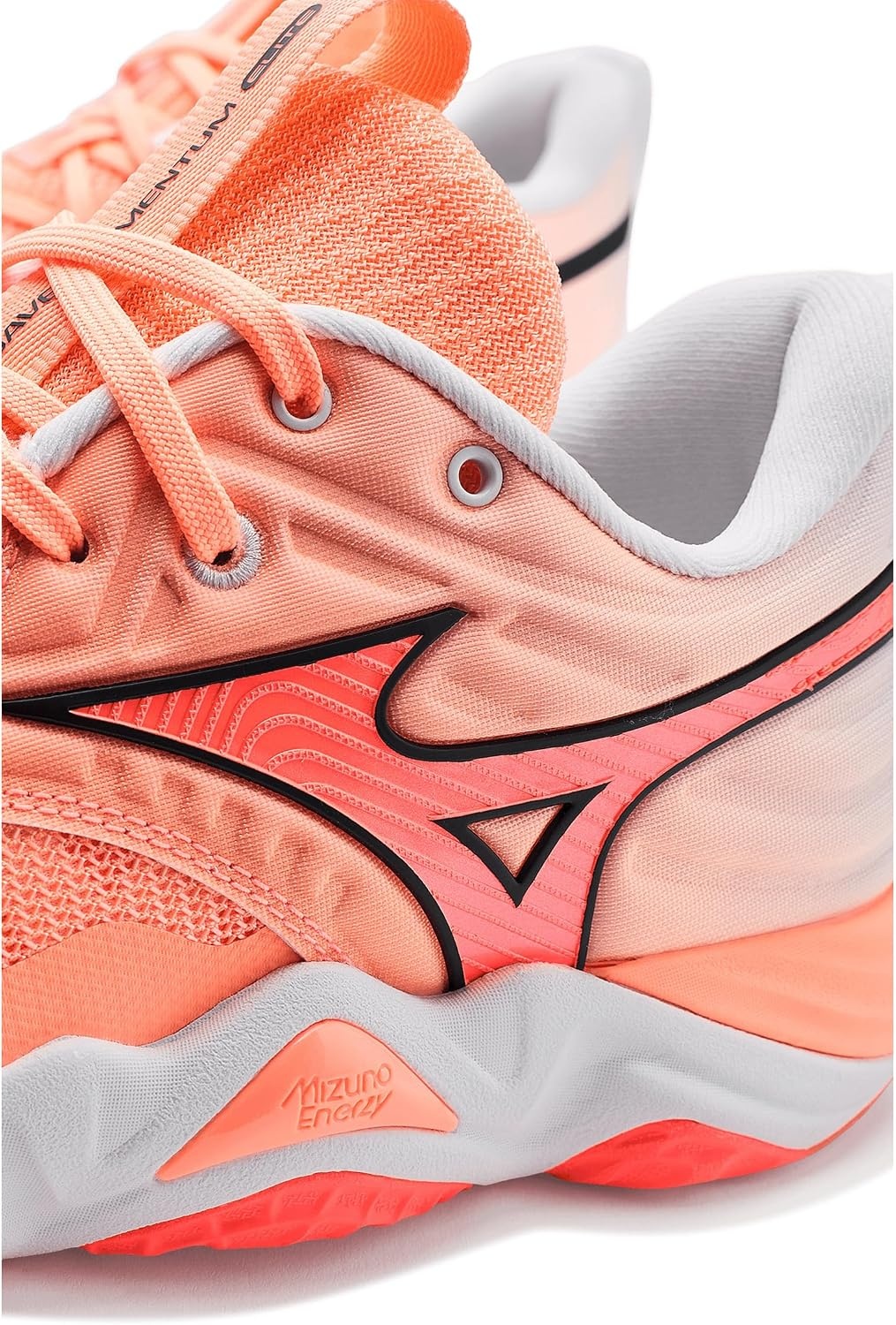 image:imageMizuno Womens Wave Momentum 4 Elite UnisexCorallava Orange