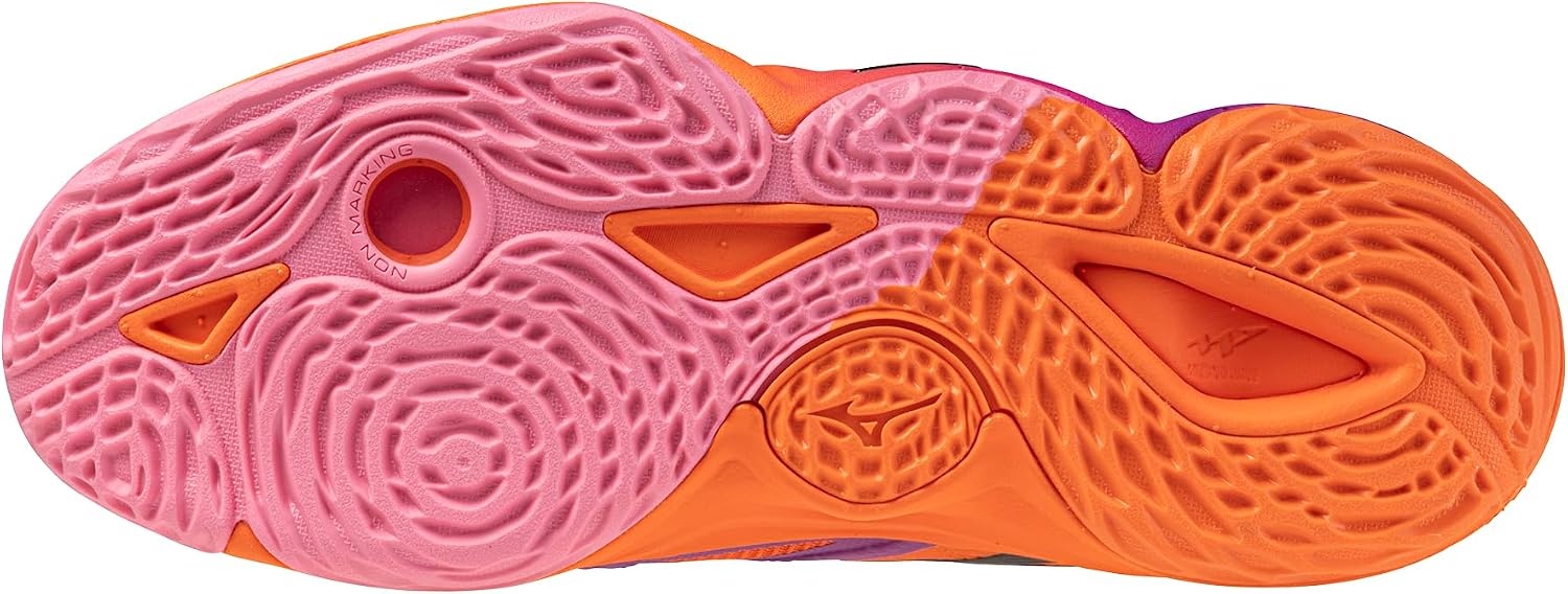 image:imageMizuno Womens Wave Momentum 4 Elite UnisexSunstonedahlia