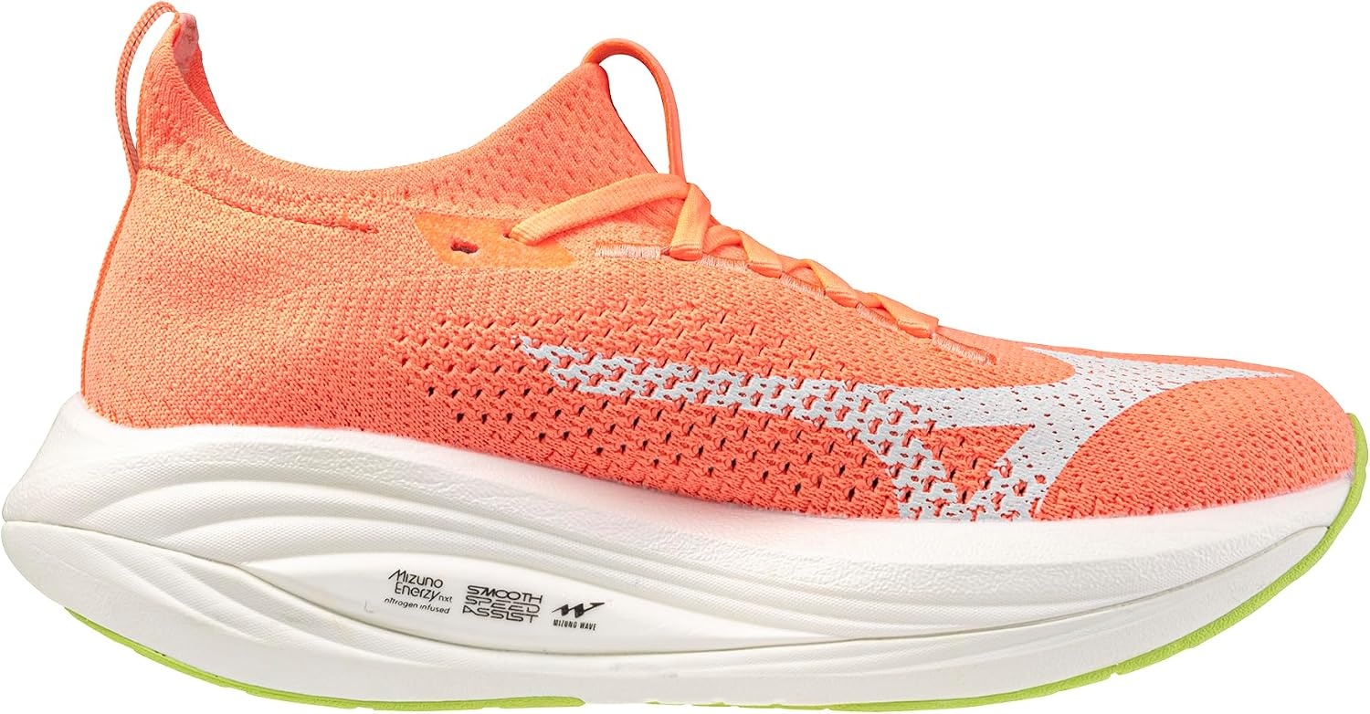 image:imageMizuno Womens Wave Neo Vista 3 Running Shoe WhiteFlamingo Coral US Womens 65Flamingo Coralwhite