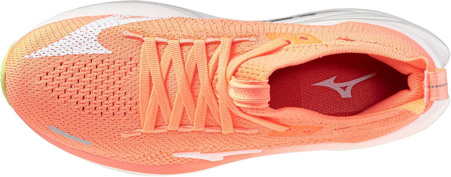 image:imageMizuno Womens Wave Neo Vista 3 Running Shoe WhiteFlamingo Coral US Womens 65Flamingo Coralwhite