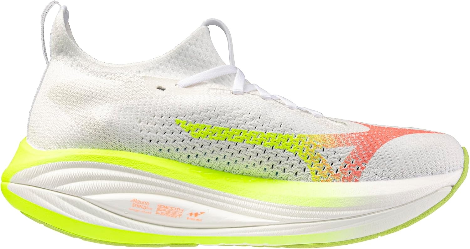 image:imageMizuno Womens Wave Neo Vista 3 Running Shoe WhiteFlamingo Coral US Womens 65Whiteflamingo Coral