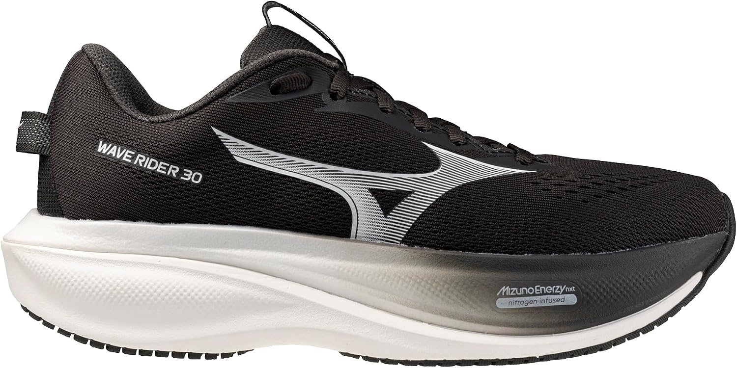 image:imageMizuno Womens Womens Wave Rider 30Black Sandwhite