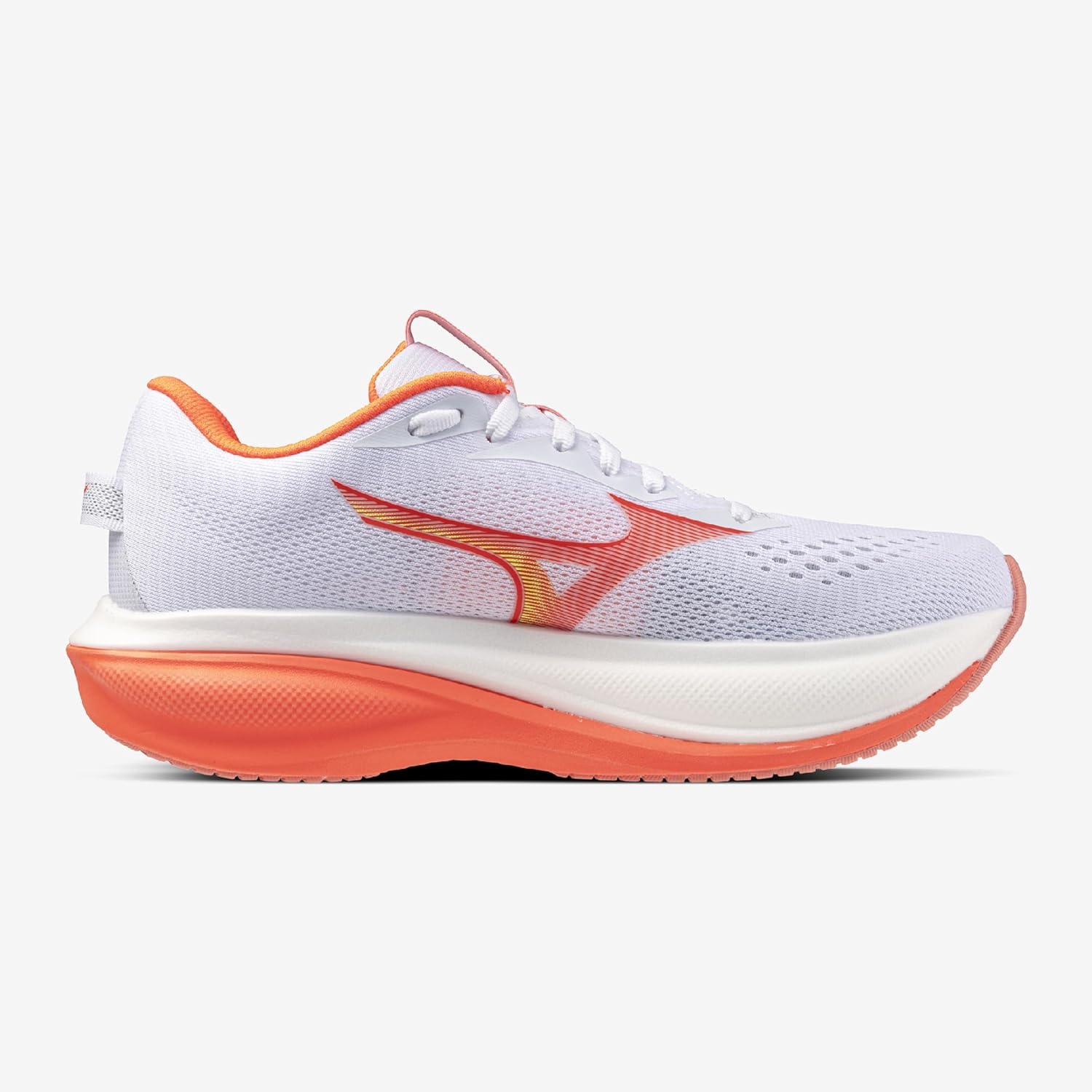 image:imageMizuno Womens Womens Wave Rider 30Whiteflamingo Coral
