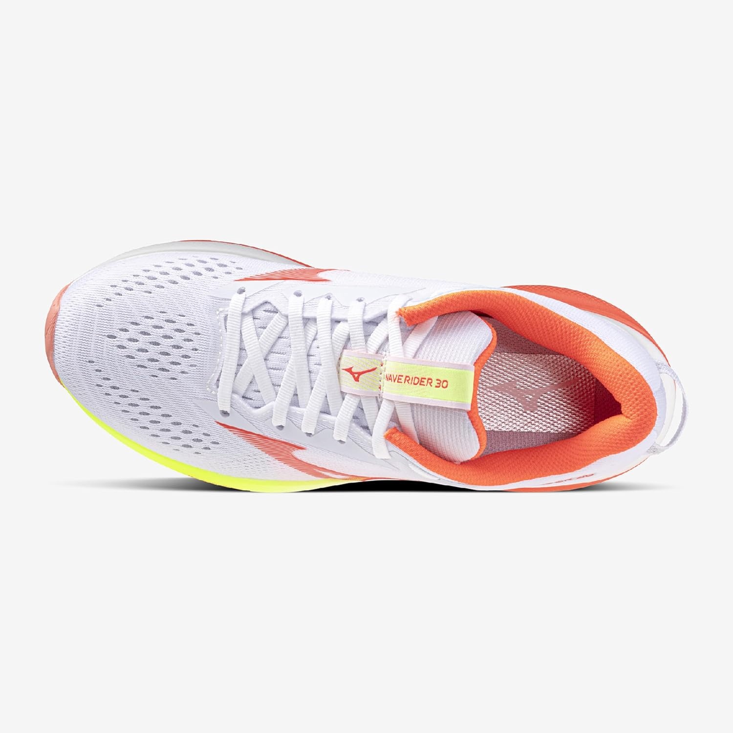 image:imageMizuno Womens Womens Wave Rider 30Whiteflamingo Coral