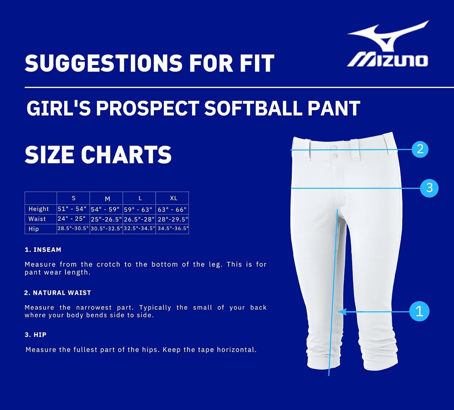 image:imageMizuno Youth Girls Prospect Softball PantGrey