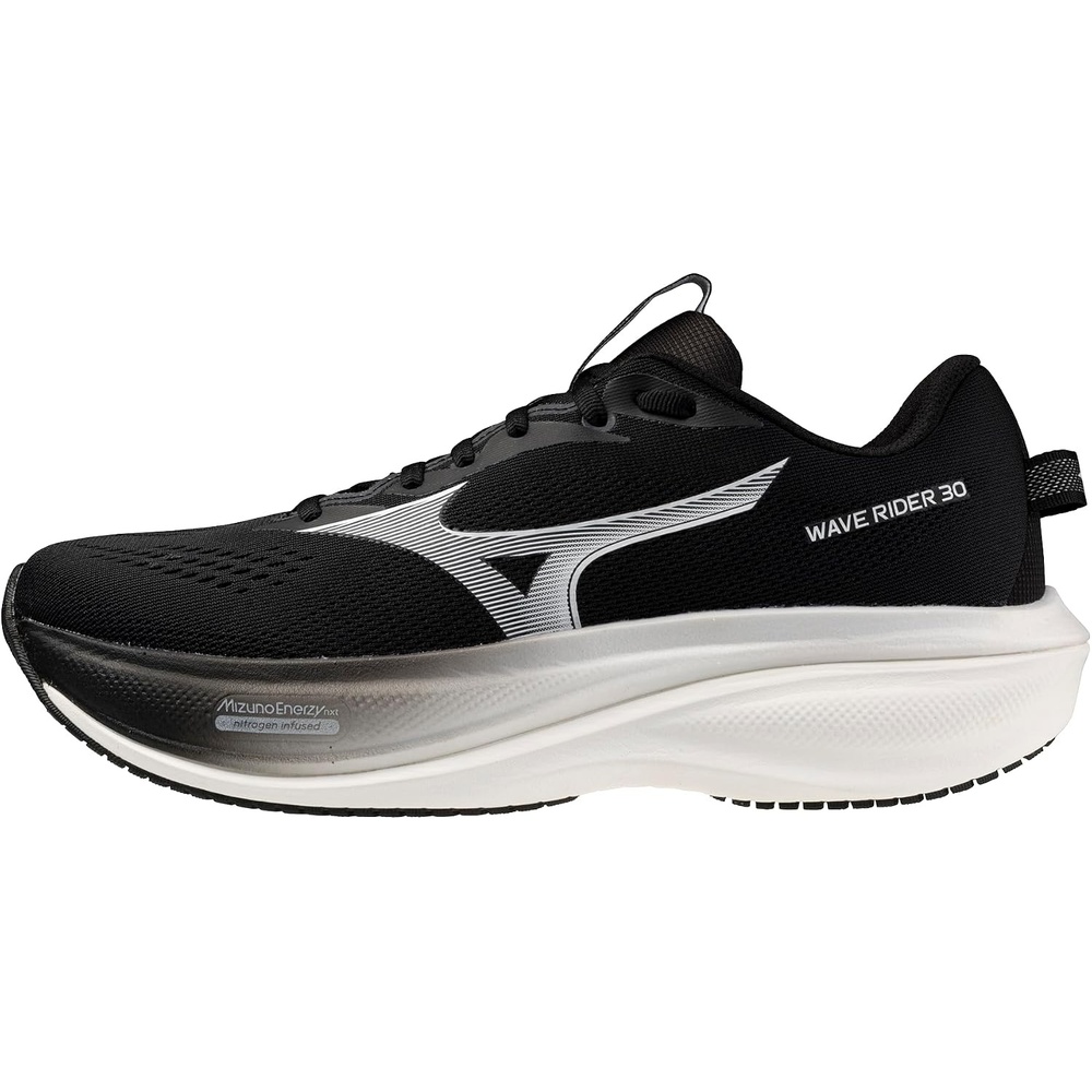 image:imageMizuno Mens Mens Wave Rider 30BlackWhite