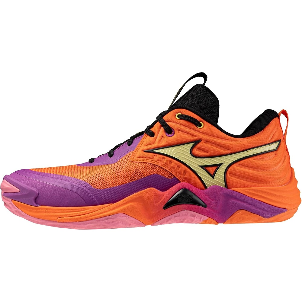 image:imageMizuno Womens Wave Momentum 4 Elite UnisexSunstonedahlia
