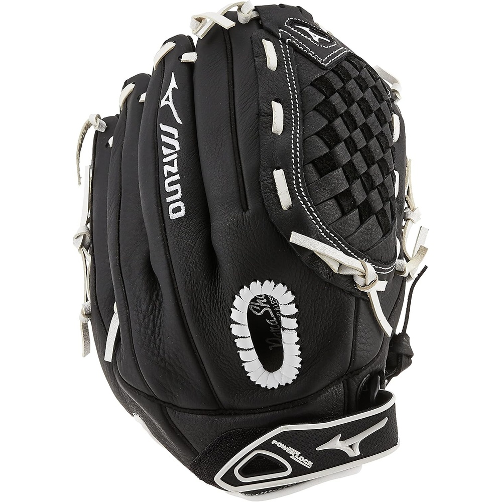 image:imageMizuno girls 125 Ball Glove BlackWhite Tartan Flex Web 125 US