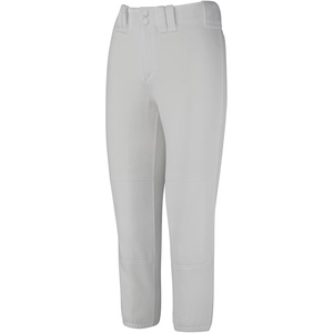 Mizuno Adult Women’s Belted Low Rise Fastpitch Softball Pant(Grey)