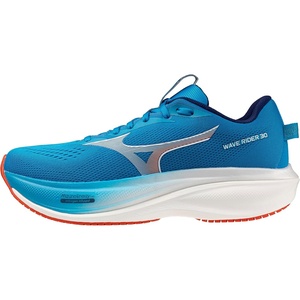 Mizuno Mens Men’s Wave Rider 30(Blue Jewel-white)