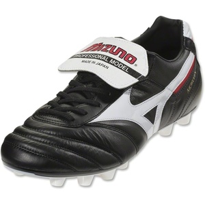 Mizuno Mens Morelia II Made in Japan Soccer Shoe(Black/White)