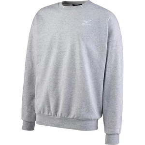 Mizuno Unisex Adult Varsity Crew(Heathered Grey)