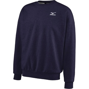 Mizuno Unisex Adult Varsity Crew(Heathered Navy)