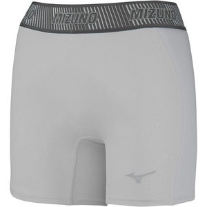 Mizuno Women’s Aero Vent Padded Sliding Short(Grey)